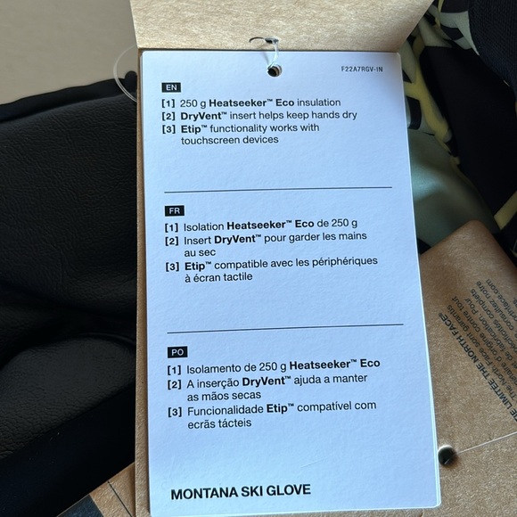 THE NORTH FACE Montana Ski Gloves - Picture 8 of 10